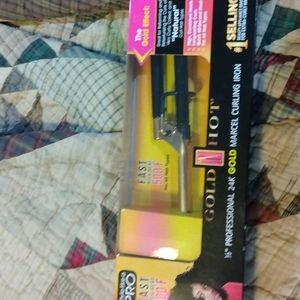 Gold N hot 1/2” curling iron